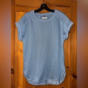 Blue Women's Top-size M never worn never washed